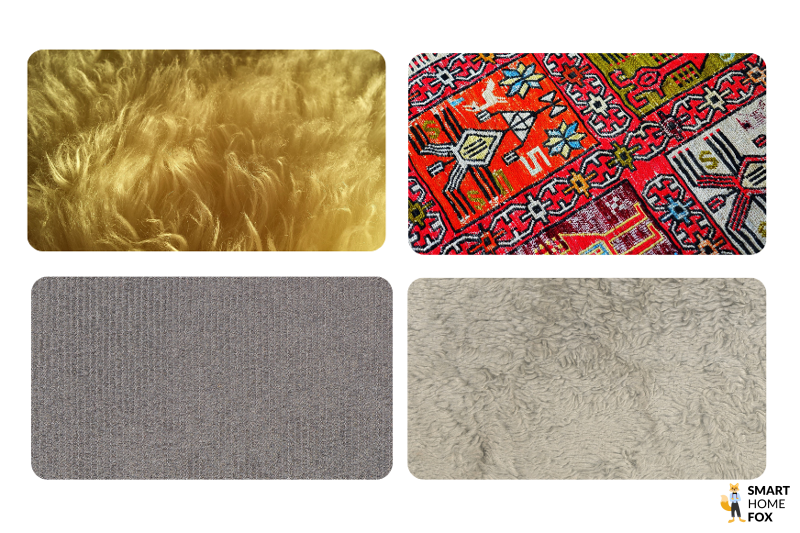 Teppichreiniger für verschiedene Teppicharten